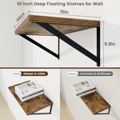Axeman Deep Floating Shelves - Image 3