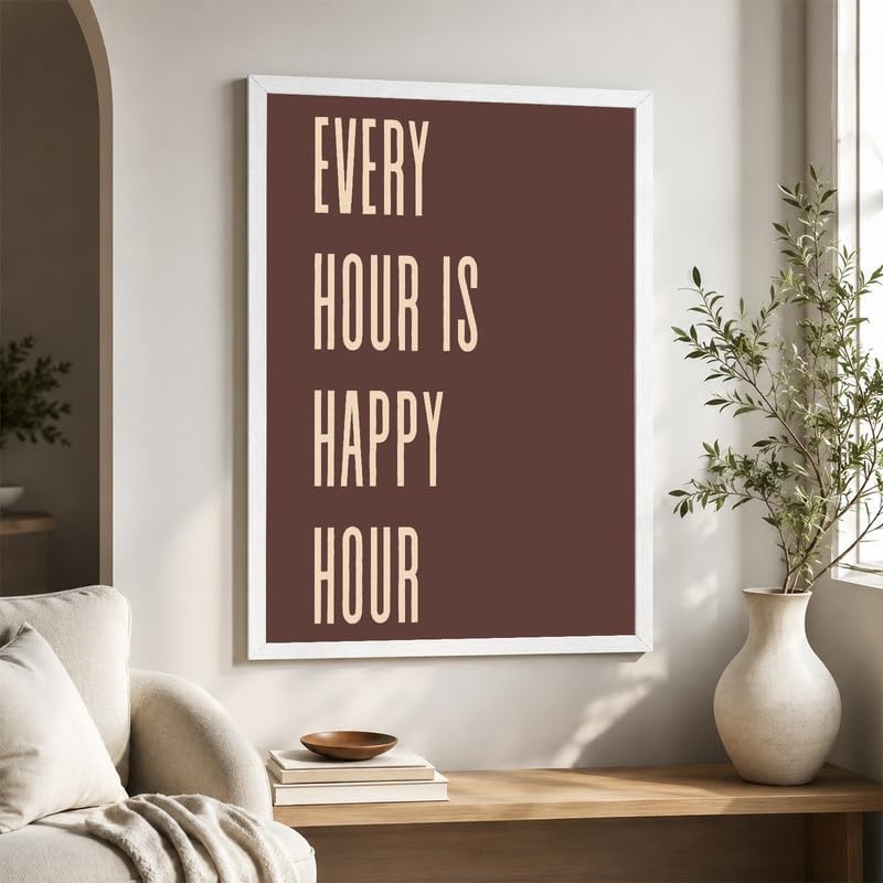 InkFlow Posters Every Hour Happy Hour Canvas Poster - Image 6