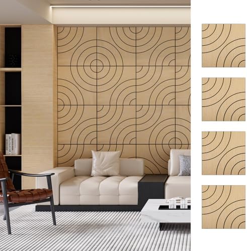 4 Packs Acoustic Wall Panels by ARMURO