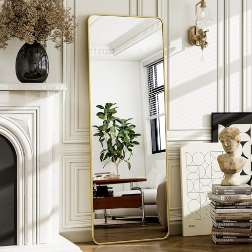 HARRITPURE 56"x21" Full Length Mirror, Rectangle Floor Mirror - Image 5