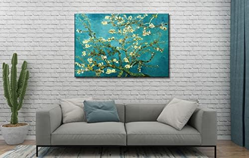 OKEXCKK Almond Blossom by Vincent Van Gogh Canvas Wall Art Large Modern Floral - Image 6