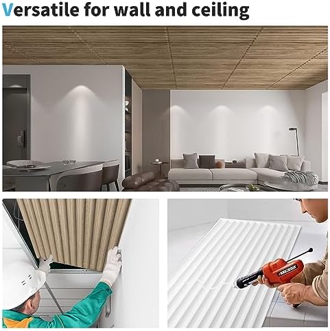 Art3d Semi-Cylinder 3D Drop Ceiling Tiles, 2 x 4 ft - Image 5
