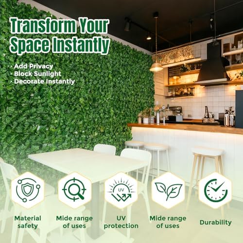 KASZOO Artificial Ivy Privacy Fence Screen - Image 6