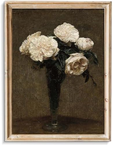 unrio Vintage Floral Wall Art Prints by uniro