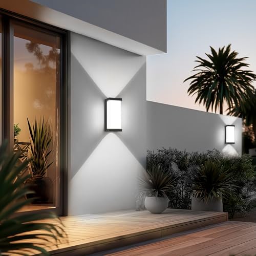 Outdoor Wall Light Fixture, IP65 Waterproof, 2640LM 6000K - Image 6