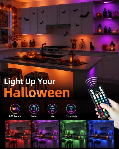 EZVALO 80RGB Under Cabinet Lighting, Shelf Lights, Led Light Bar - Image 4
