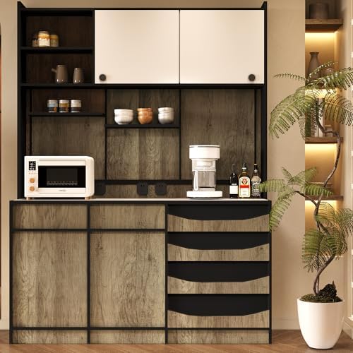 BOMENG Natural Wood Grain Contact Paper Light Brown Wallpaper 31.5"×354" - Image 7