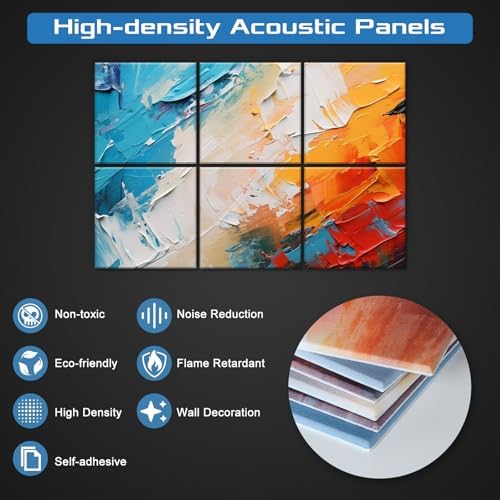 Decorative Acoustic Panels 6 Pack - Image 5