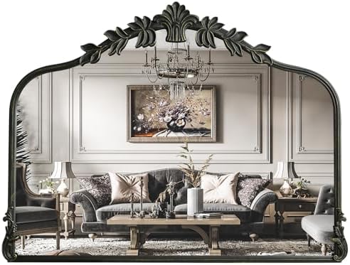 WallBeyond Black Antique Mirror by WallBeyond