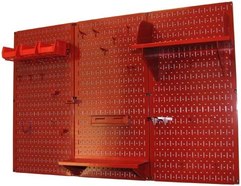 Wall Control Pegboard Organizer 4 ft. Metal Pegboard Standard Tool Storage Kit - Image 2