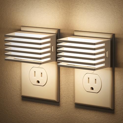 JandCase LED Night Light, Night Lights Plug into Wall Dusk to Dawn Sensor by JandCase