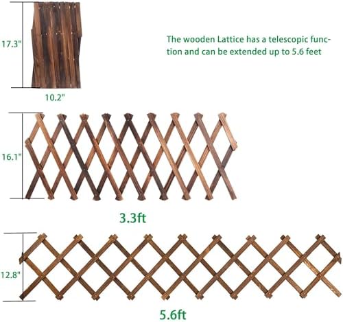 Wooden Lattice Panels 4Pack - Image 2