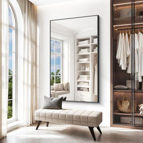 BONEWEI Bathroom Mirror, 66x40 inch Large Wall Mirror - Image 5