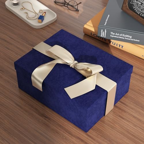 Livelynine 15.8x197 Dark Blue Wallpaper Peel and Stick Navy Blue Velvet Drawer - Image 4