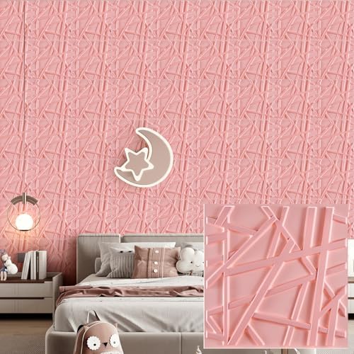 Heikki 30 Pack 3D Wall Panel for Interior Wall Décor, PVC Flower Textured Wall by YourBestChoices