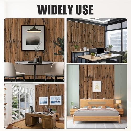FONUNO Bamboo Wall Panel Bamboo Pole Wrap Roll - Image 5