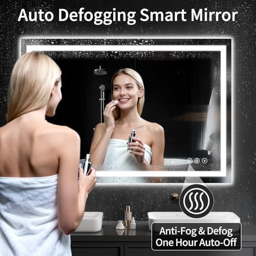 LED Bathroom Mirrors 36"x44" Bathroom Mirror - Image 3