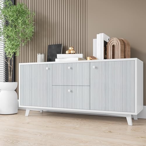 VEELIKE Coastal Grey Grasscloth Wallpaper Textured Peel and Stick Removable - Image 7
