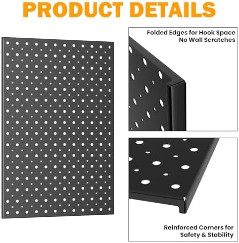 Pegboard Smith Metal Pegboard Panels, Pegboard Organizer System - Image 4