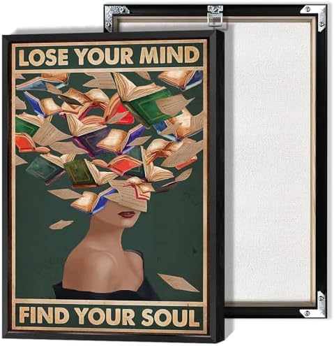 Vintage Lose Your Mind Find Your Soul Posters Room Aesthetics Dark Green by Unknown