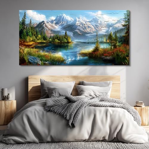 FUHAIHUA Canvas Wall Art For Living Room Wall Decor For Bedroom Modern Office - Image 4