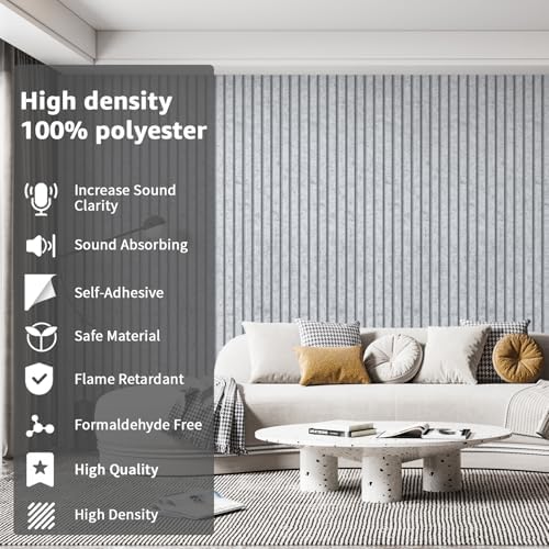 Art3dwallpanels Acoustic Panels, 10 Pack - Image 5