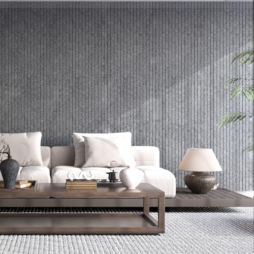 10 Pack 48x24 inch Acoustic Wall Panels-Moon Grey - Image 7