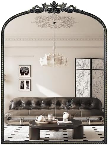 WallBeyond Black Vintage Mirror by WallBeyond
