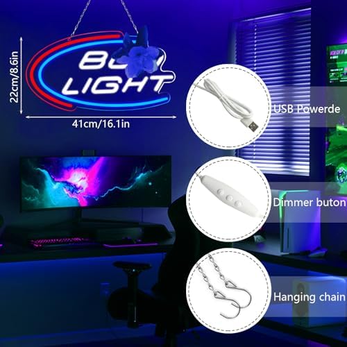 Beer Neon Signs for Wall Decor Neon Lights for Bedroom Led Signs Suitable for - Image 4