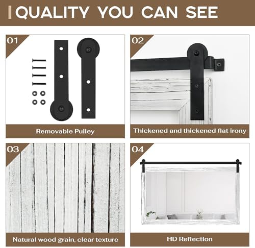 COGOOD Farmhouse Bathroom Mirrors - Image 6