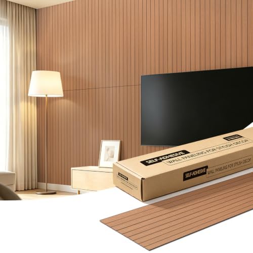 Art3dwallpanels 6-Pack Peel and Stick Wood Panels by Art3dwallpanels