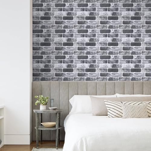 COMSTICKC 3D Faux Brick Wall Panels Peel and Stick - Image 7
