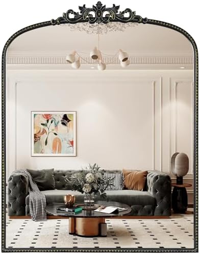 WallBeyond Black Vintage Mirror by WallBeyond
