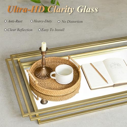 24"x24" Rectangle Decorative Mirror - Image 5