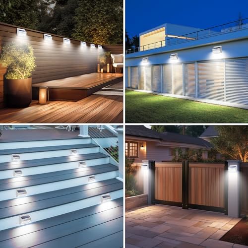 Peasur 1 Pack Solar Motion Sensor Lights Outdoor Waterproof - Image 7