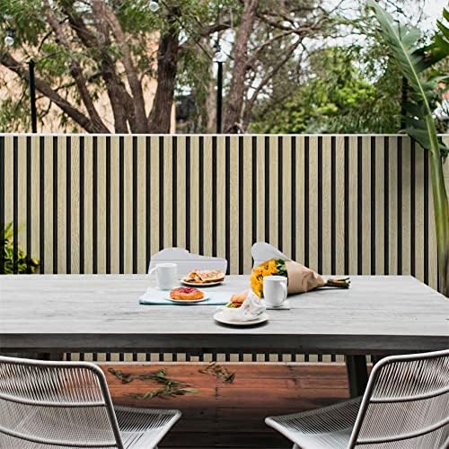 myforHD Wallpaper Peel and Stick Wood Grating Stripe Self-Adhesive Wallpaper - Image 7