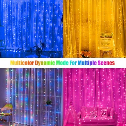 16 Colors Changing Curtain Lights - Image 7