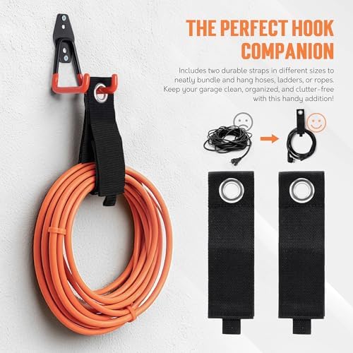 TONDA Garage Hooks, 20 Pack Wall Storage Hooks - Image 6