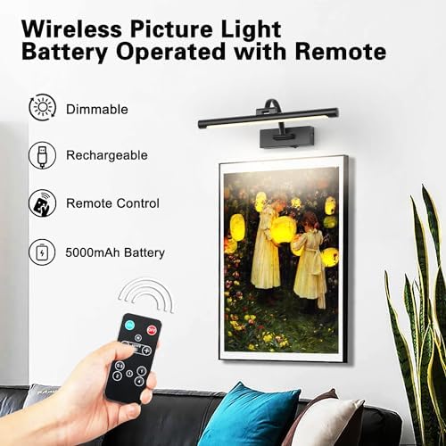 DESOOP Picture Lights Battery Operated - Image 6