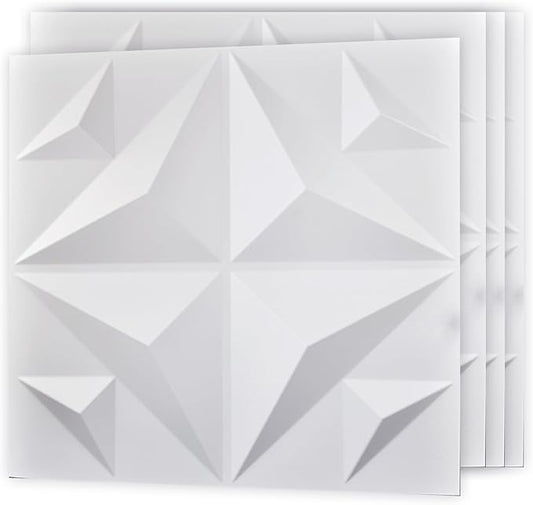 Art3d Decorative 3D Wall Panel, 32 Sq.FT PVC Interior Wall Decor by Art3d
