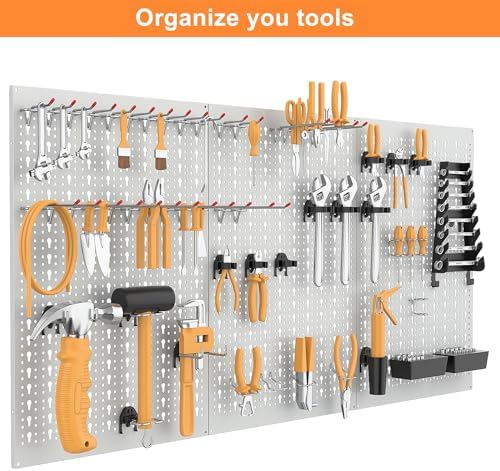 WALMANN Metal Pegboard, Tool Organizer Boards - Image 7