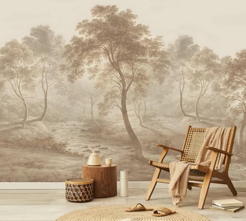 YQWDMX - Peel and Stick Vintage Forest Wallpaper Tropical Jungle murals by YQWDMX
