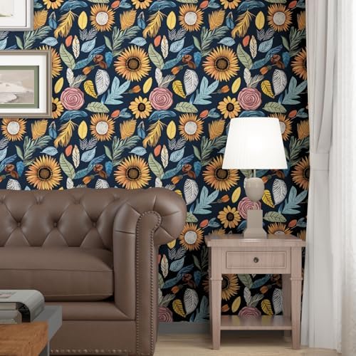 Laatse Boho Wallpaper Peel and Stick 17.5"x118" - Image 2