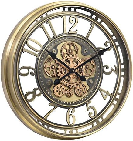 INFINITY TIME 21" Moving Gear Wall Clocks by INFINITYTIME