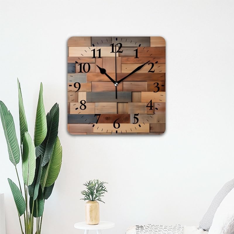 Quartz Wall Clocks Non-Ticking Silent Battery Operated Modern Wall Clocks - Image 6