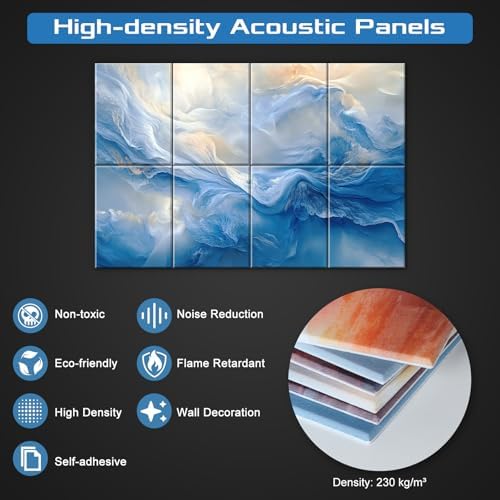 Decorative Acoustic Panels 8 Pack - Image 5