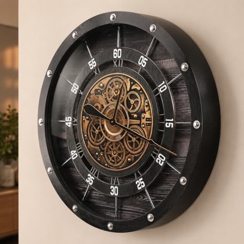 HOIBAI 30" Large Wall Clock by HOIBAI