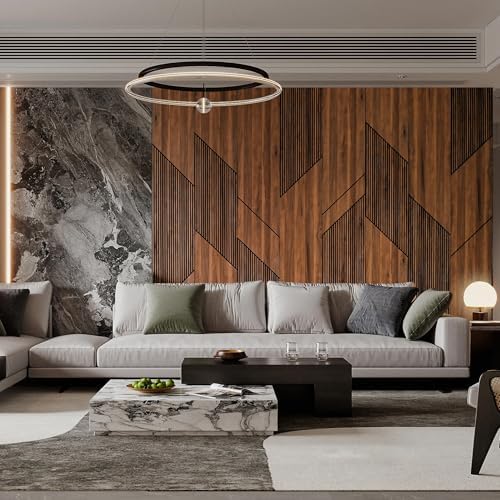 Wood Wall Panels for Interior Decor, Peel and Stick 3D WPC Panels - Image 3