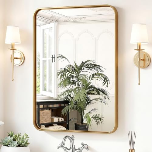 Sweetcrispy Bathroom Wall Mirror, 36x24 Inch Mirror by Sweetcrispy