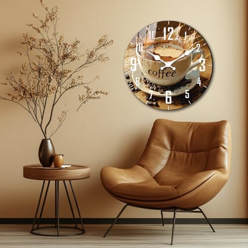 Round Farmhouse Wall Clock - Image 2